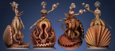 3D model Mage Mermaid (STL)